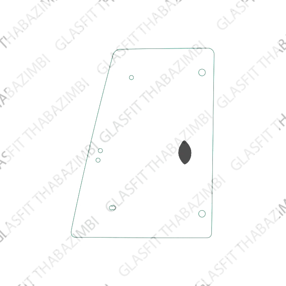 REAR OF DOOR RH KOMATSU TLB WB R DASH 5